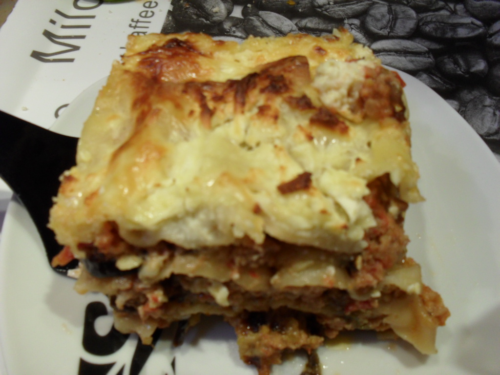 Lasagna cu vinete