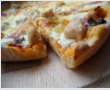 Pizza cu piept de pui si sunca-8