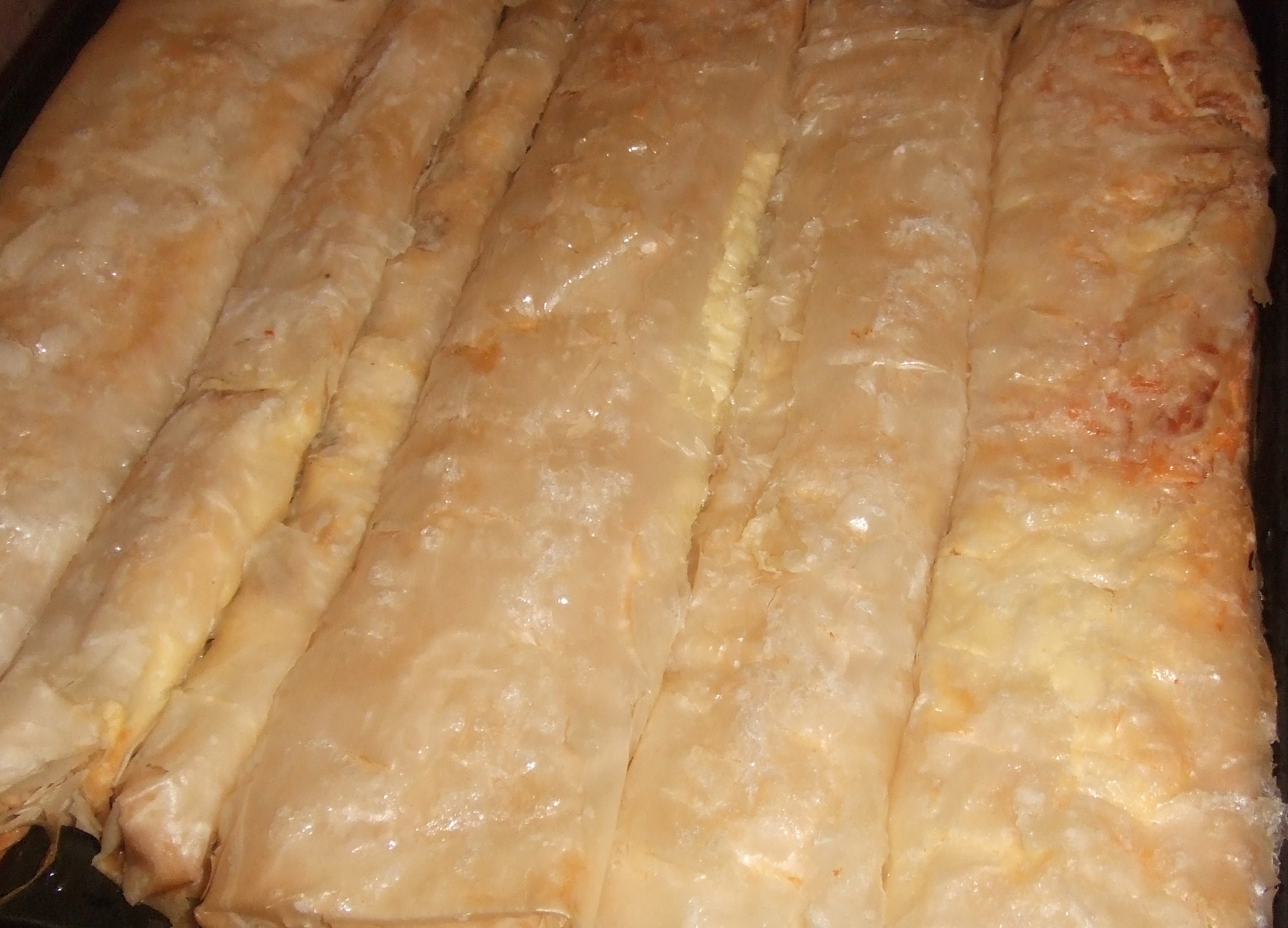 Strudel cu branza dulce