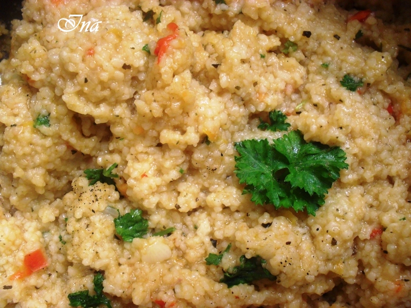 Couscous cu legume si copanele