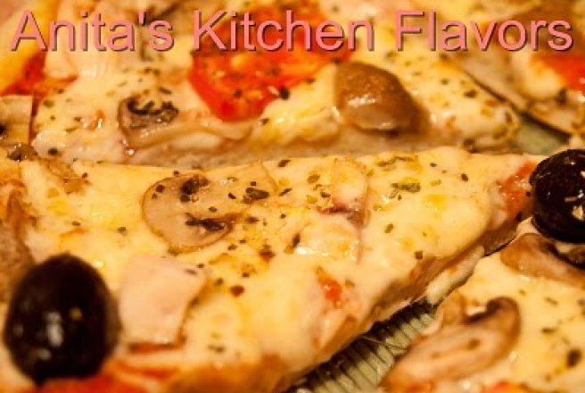 Pizza con pollo