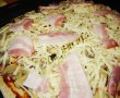 Pizza cu ciuperci si bacon-2