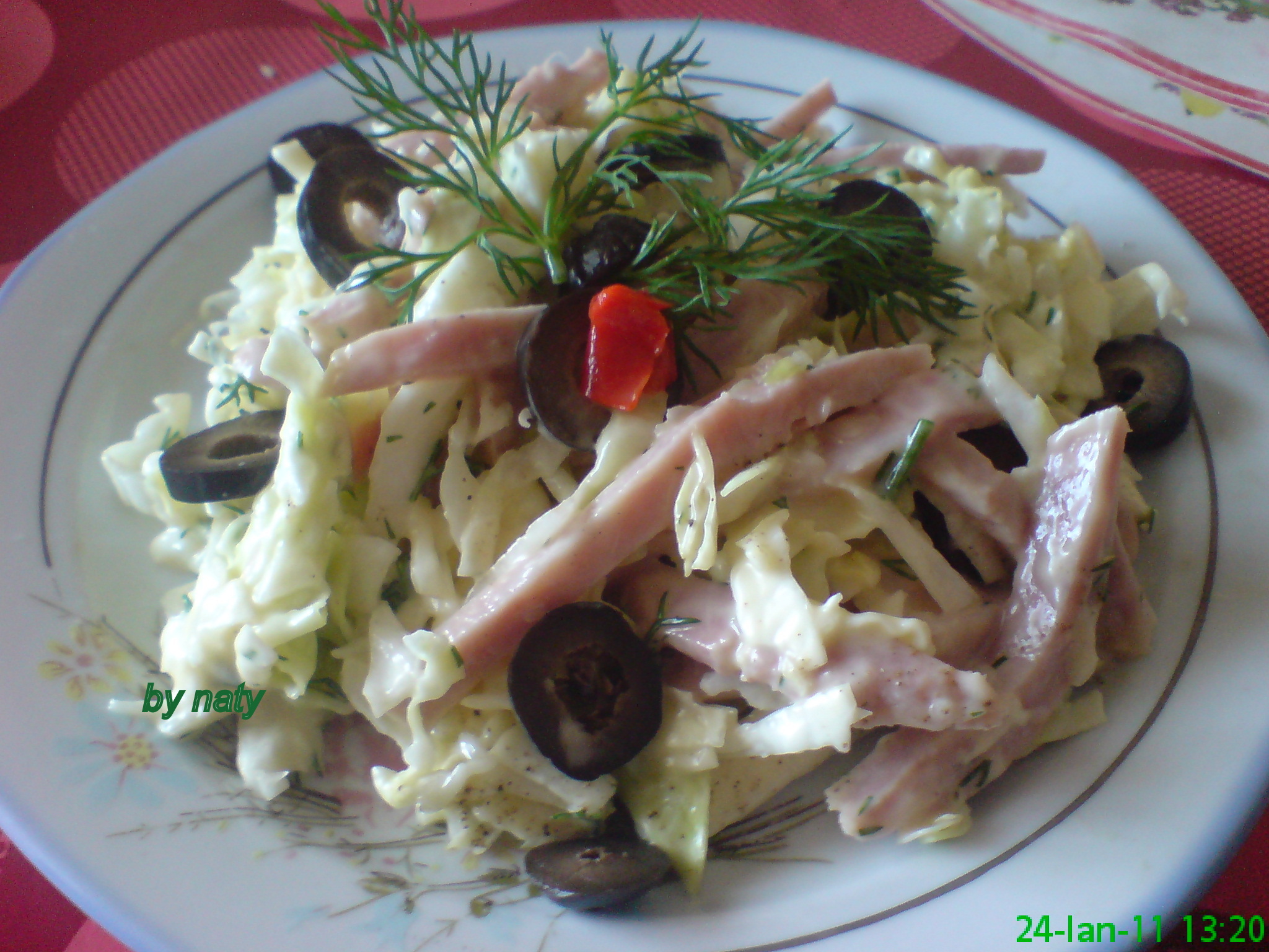 Salata de varza cu maioneza