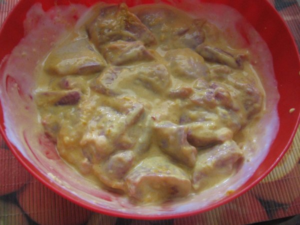 Curry de curcan si orez cu legume