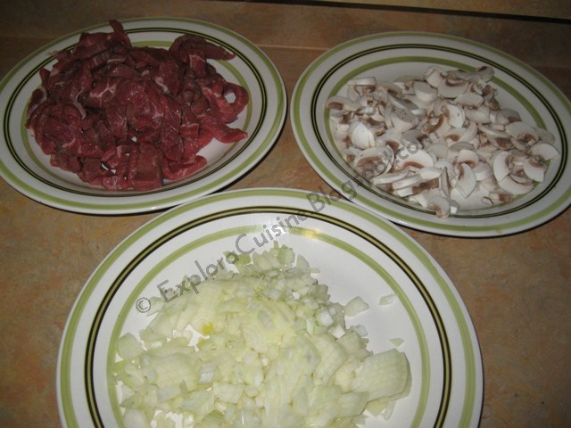 Boeuf Stroganoff