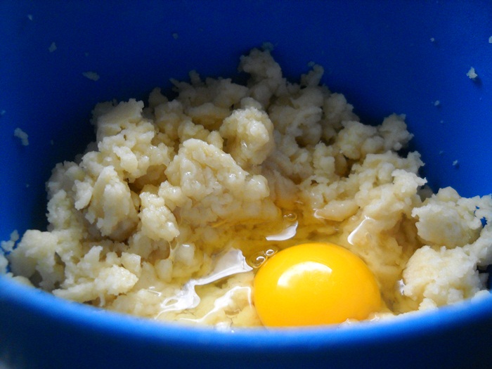 Eclere cu crema de vanilie
