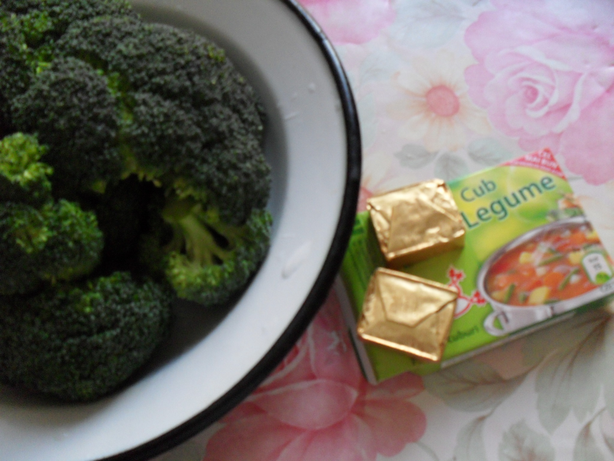 Supa crema de brocolli.