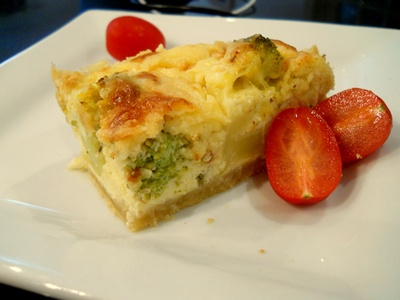 Quiche cu broccoli