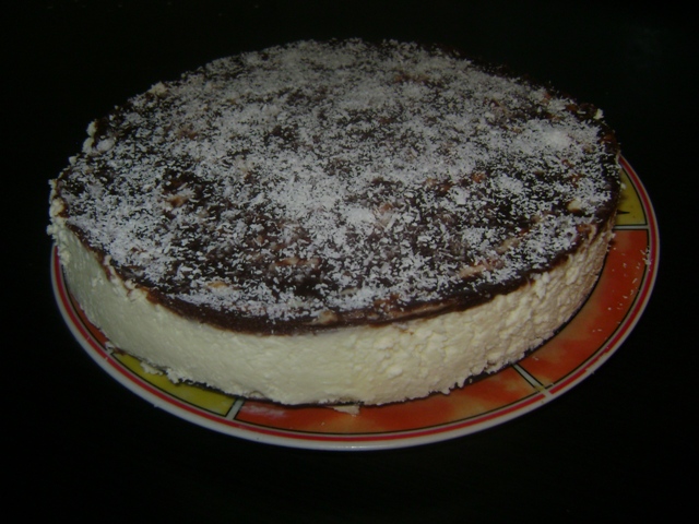 Coconut cheesecake