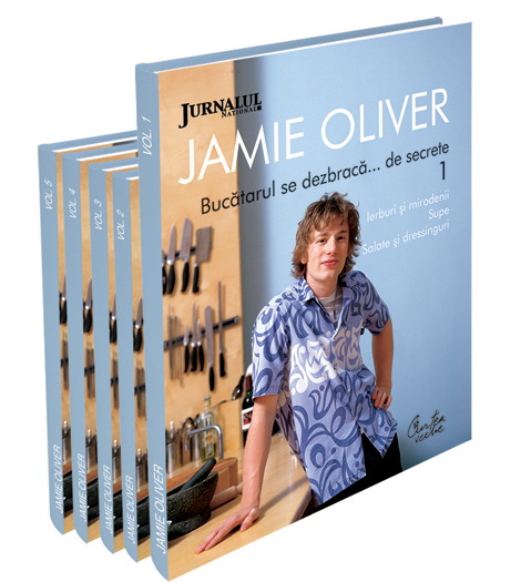 Jurnalul ofera din 16 octombrie, in fiecare vineri, supliment culinar Jamie Oliver