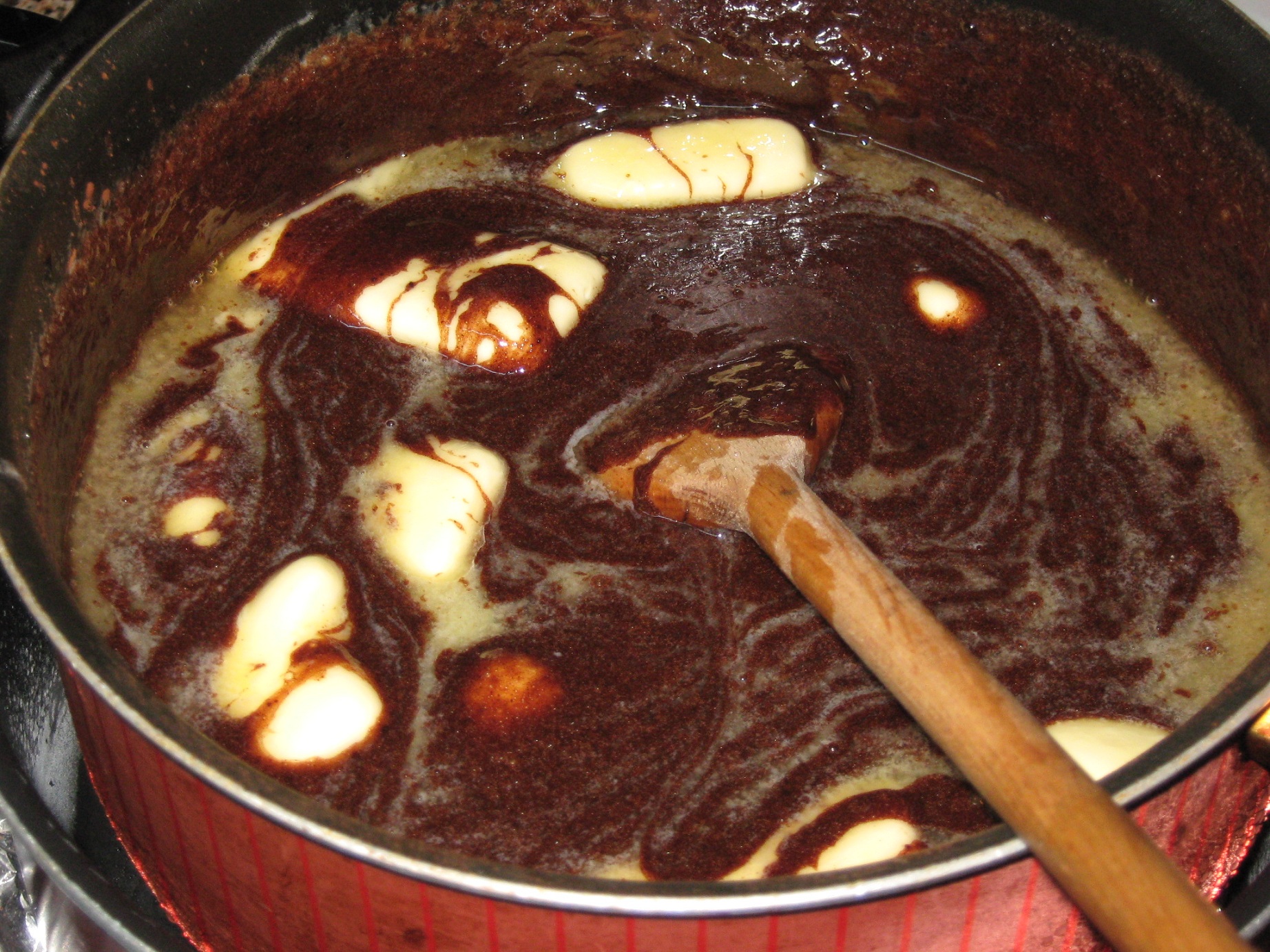 Tort cu crema de cacao si cafea