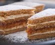 Prăjitură cu foi cu miere de albine-7