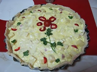 Quiche Lorraine pufoasa