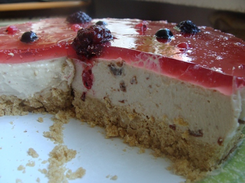 No-Bake Berry Cheesecake