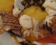 Ananas caramelizat cu inghetata-4