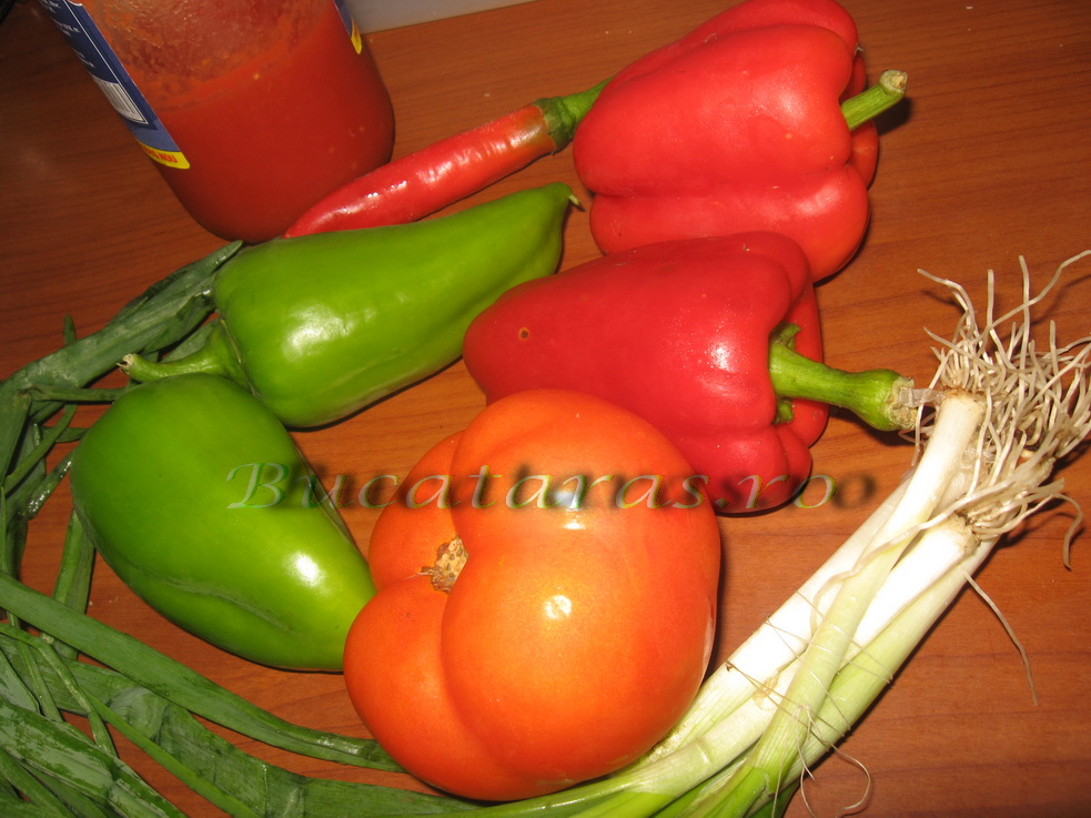 Salsa picanta cu legume