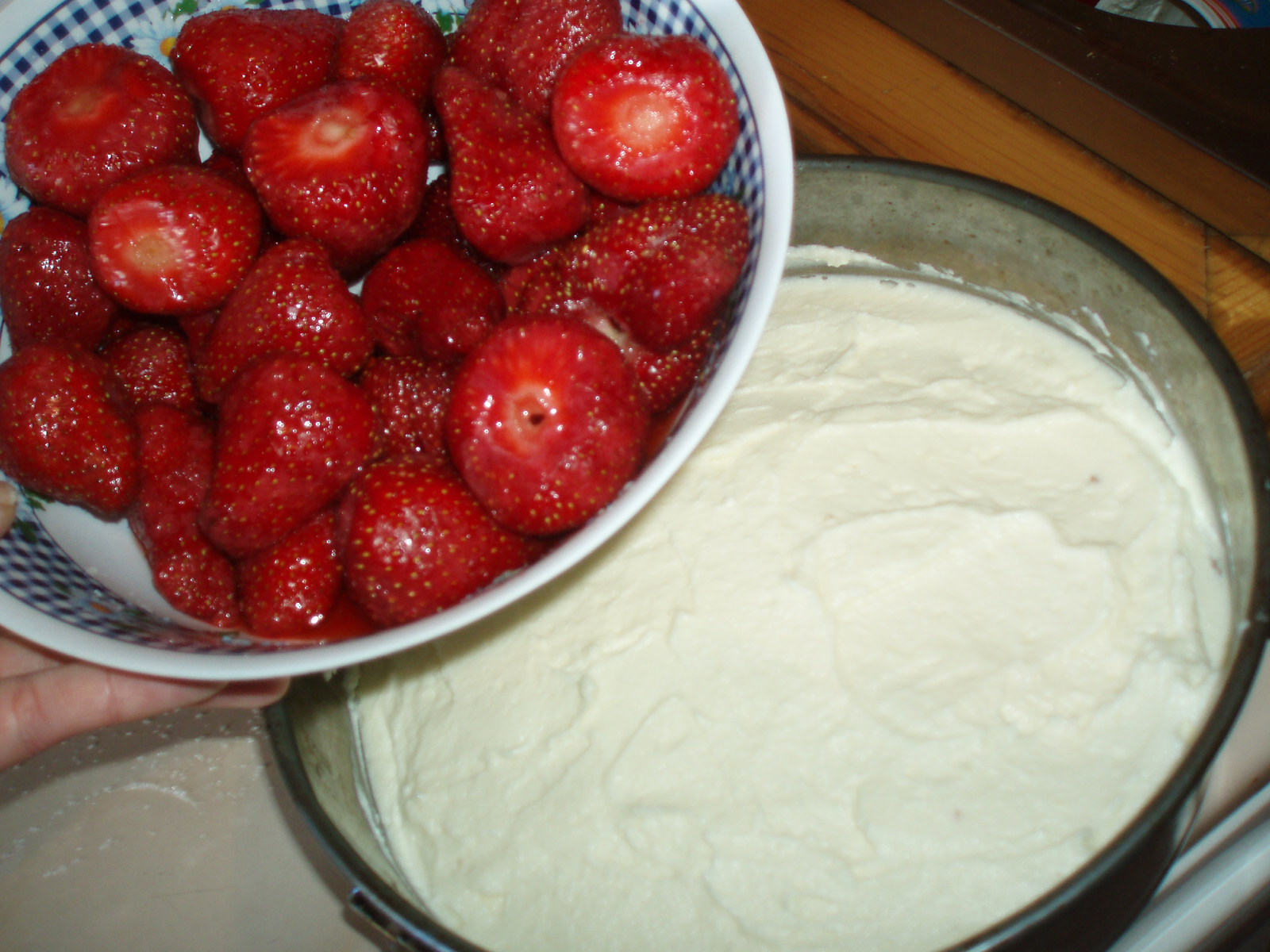 Strawberry Cheese Pie