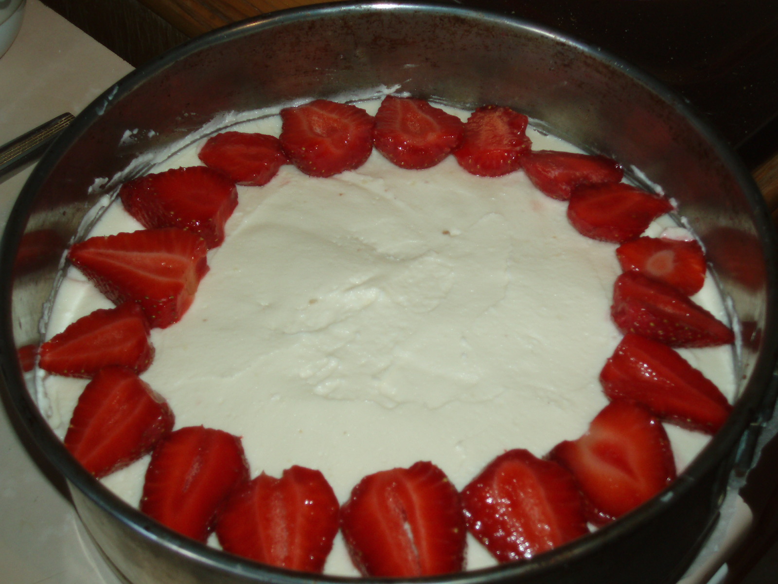 Strawberry Cheese Pie