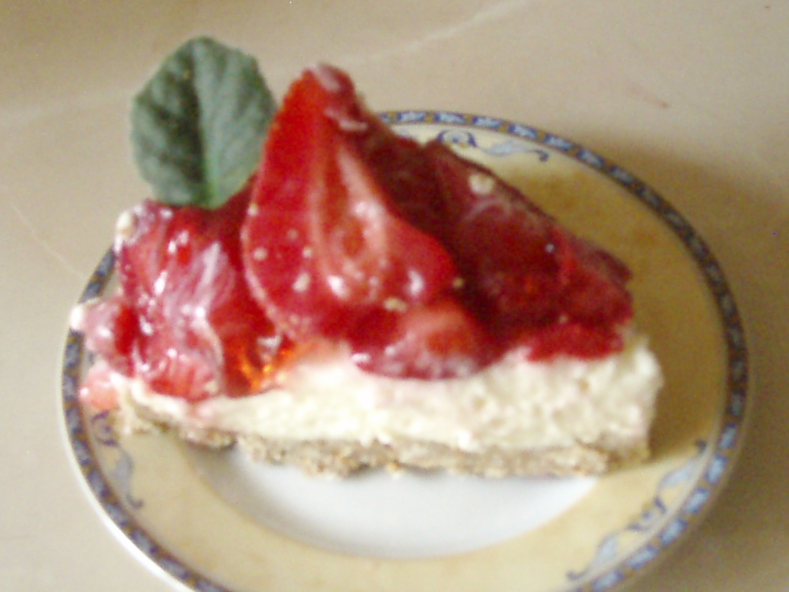 Strawberry Cheese Pie