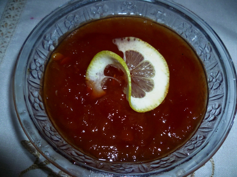 Dulceata de pepene rosu