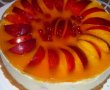 Cheesecake cu zmeura si nectarine-0