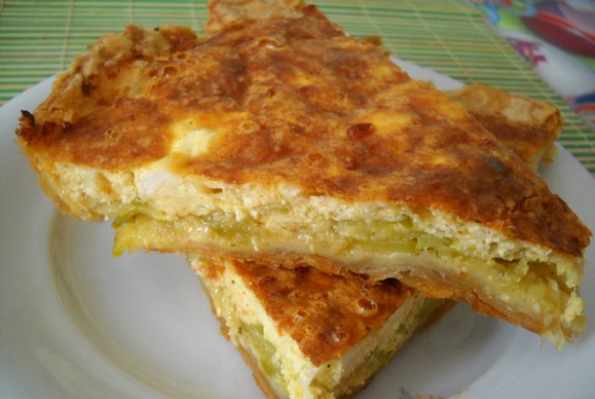 Quiche cu dovlecei