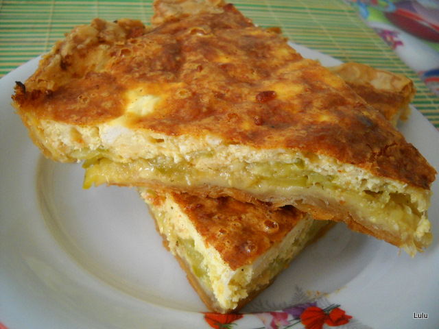 Quiche cu dovlecei