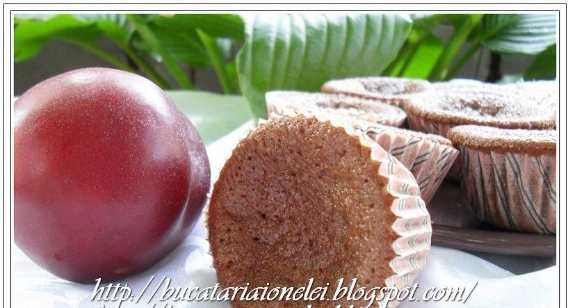 Muffins cu nectarine