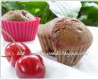 Muffins cu cacao si visine-3