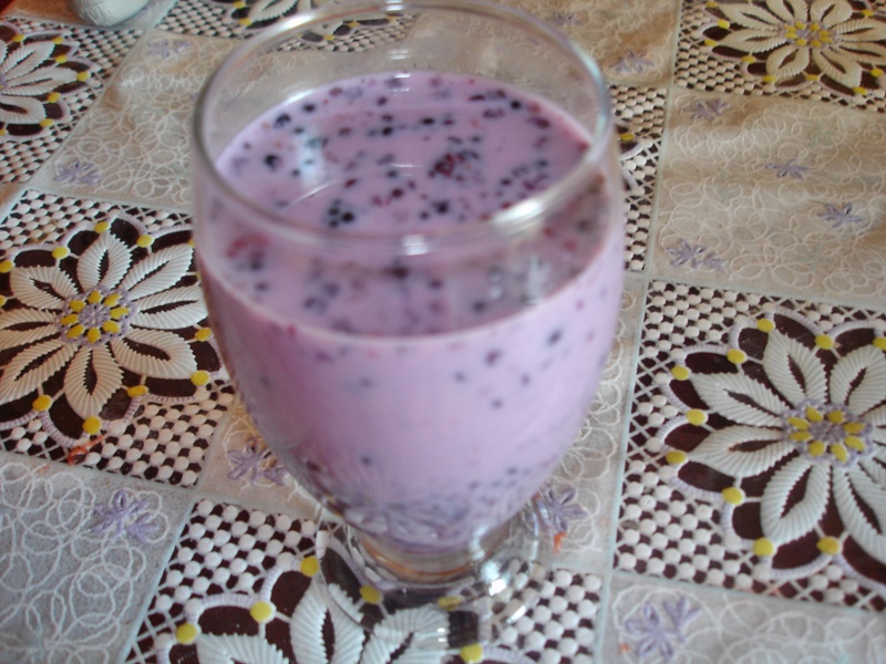 Milkshake de mure