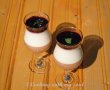 Panna cotta cu ciocolata si topping de fructe de padure-1