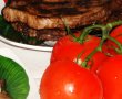 File de vita a la grill,cu garnitura de ciuperci si masline-4