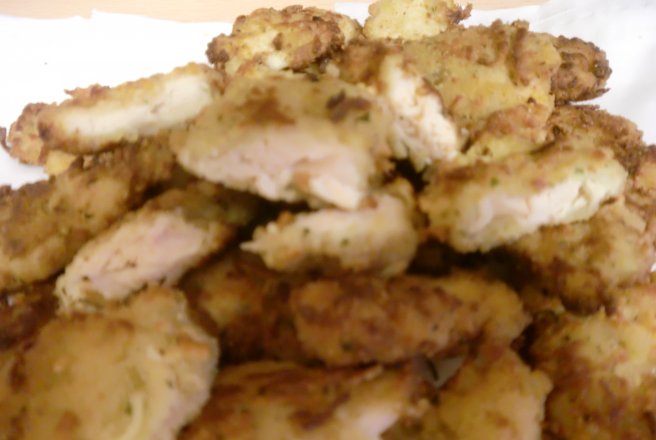 Nuggets de pollo con especias (Nugets de pui bine aromati)