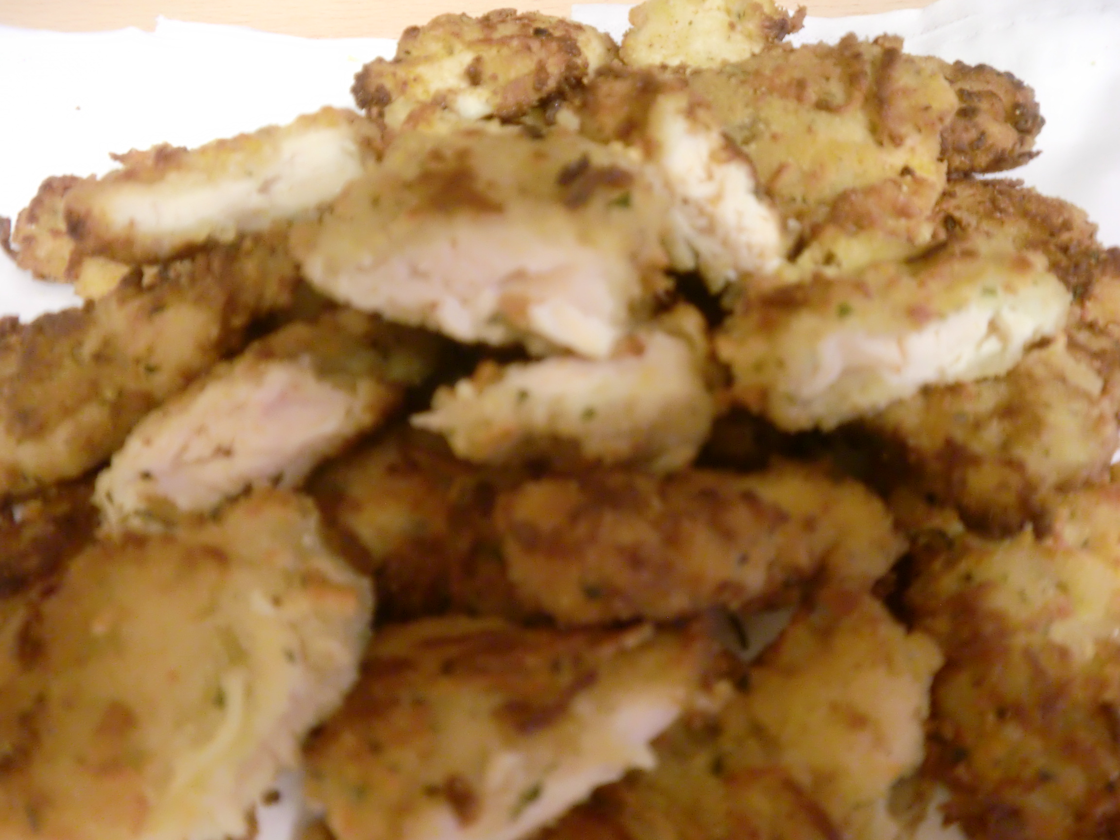 Nuggets de pollo con especias (Nugets de pui bine aromati)