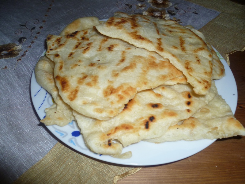 Schiacciata cu ulei de masline la tigaie