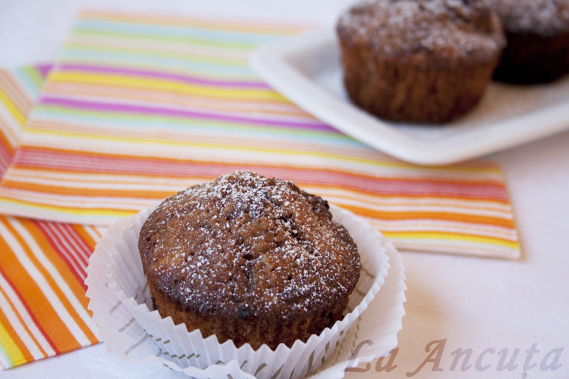 Muffins cu ciocolata