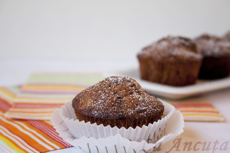 Muffins cu ciocolata