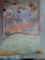 Pizza cu anchoas si mozzarela