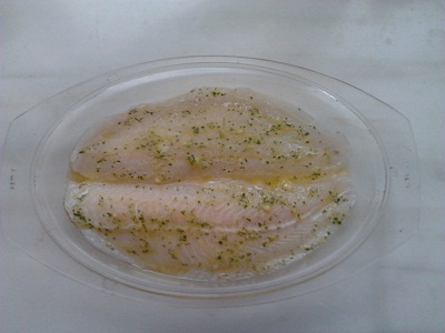 Pangasius la cuptor cu orez