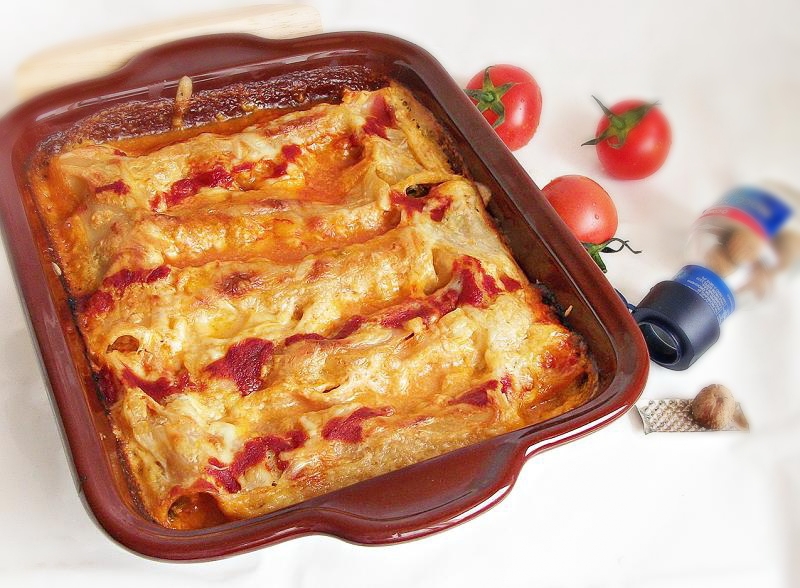 Cannelloni cu pui