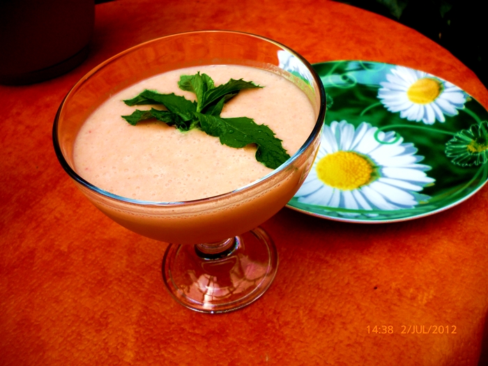 Smoothie de piersici