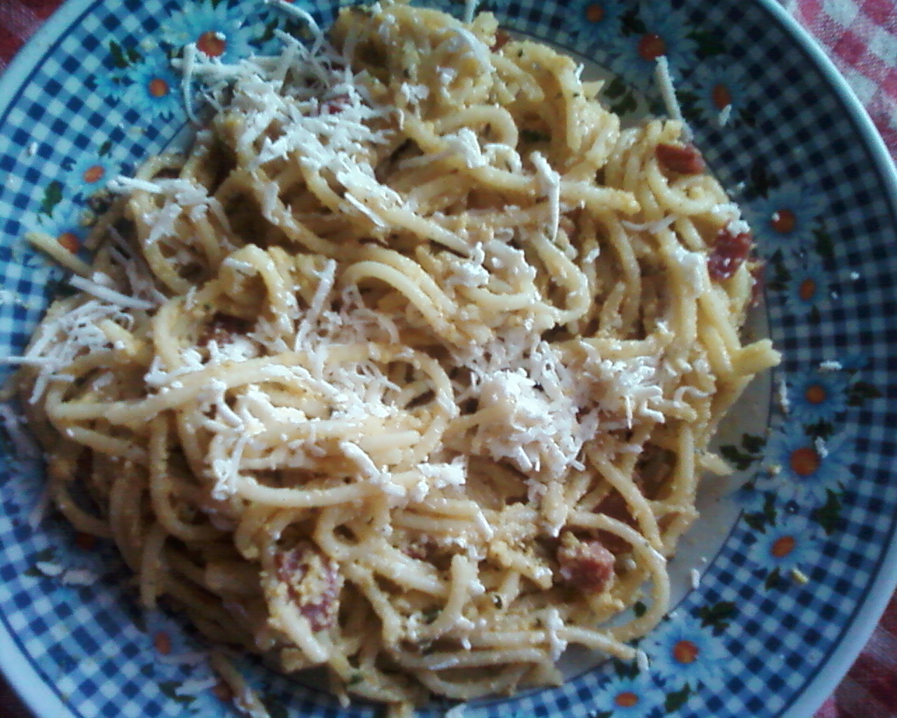 Spaghete carbonara, reţetă italiana