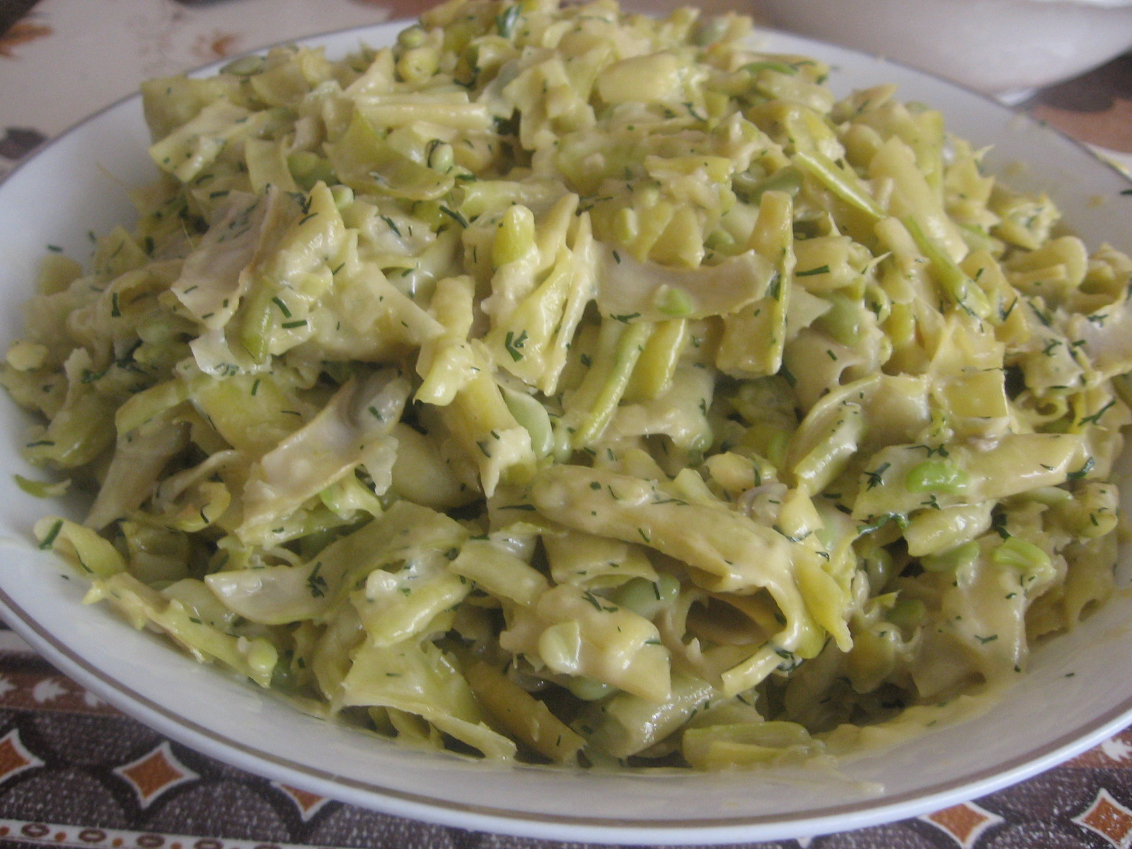 Salata de fasole verde cu maioneza