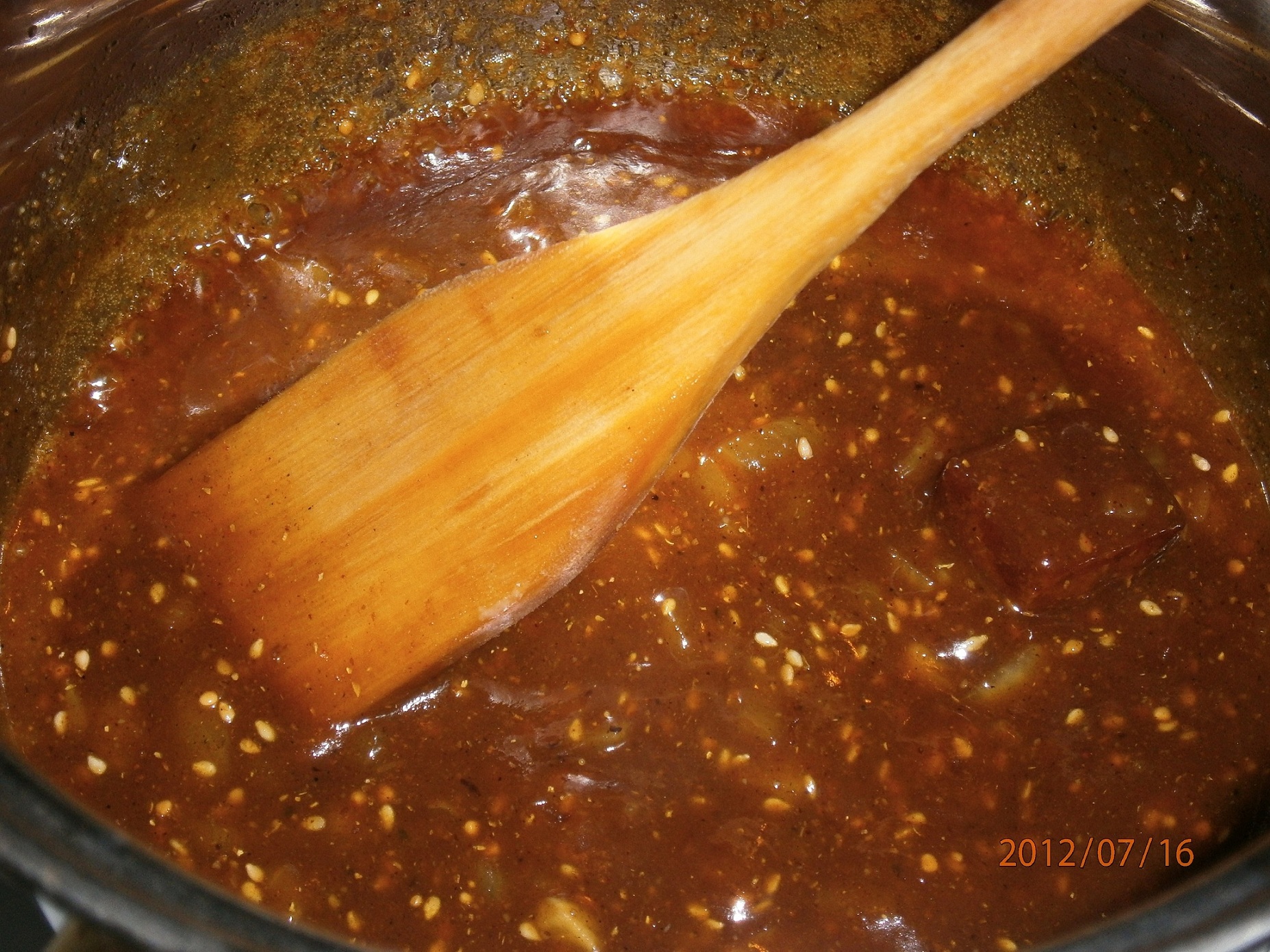 Curry cu vinete si susan-“Fried brinjal sesame curry”-reteta  srilankeza