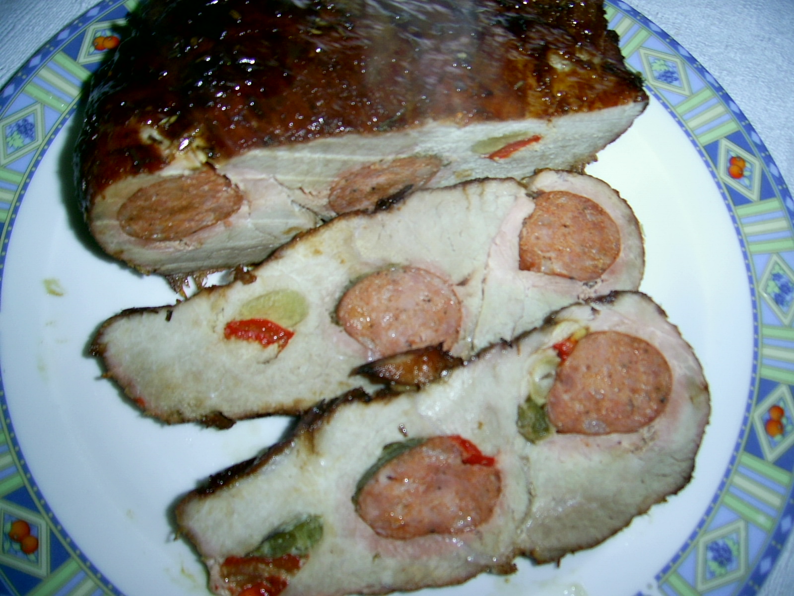 pulpa de porc in foi de varza acra