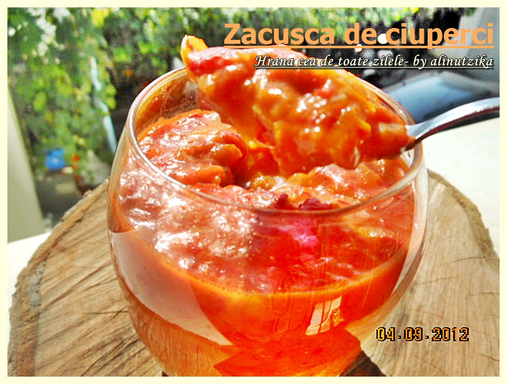 Zacusca de ciuperci