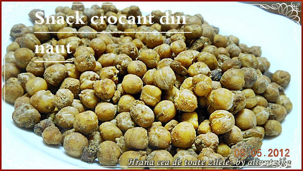 Snack crocant din naut