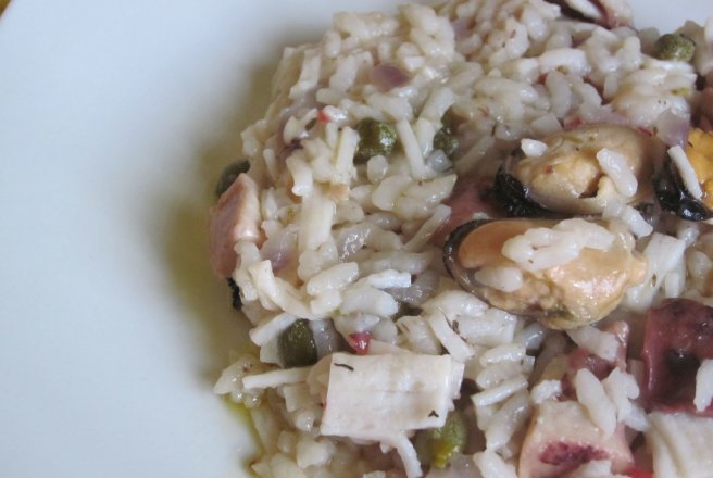 Risotto cu fructe de mare