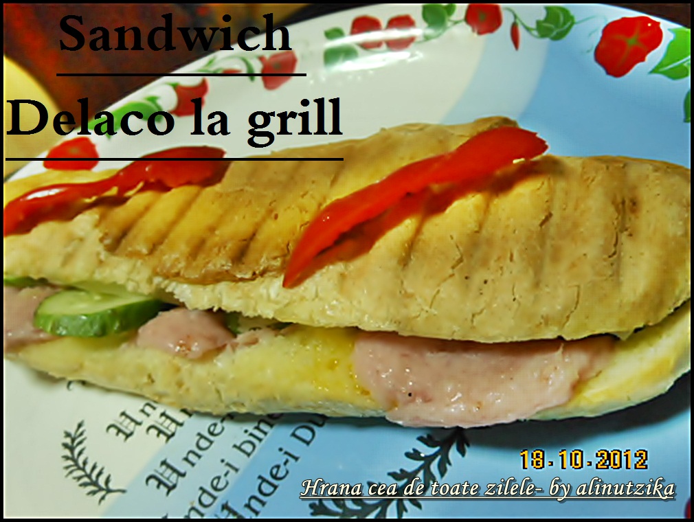 Sandvis Delaco la grill