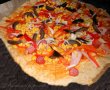 Pizza cu blat din ovaz-4